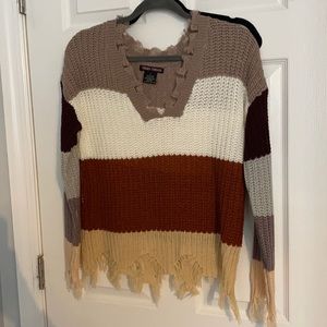 Stripe sweater